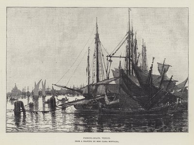 Fishing-Boats, Venice by Clara Montalba